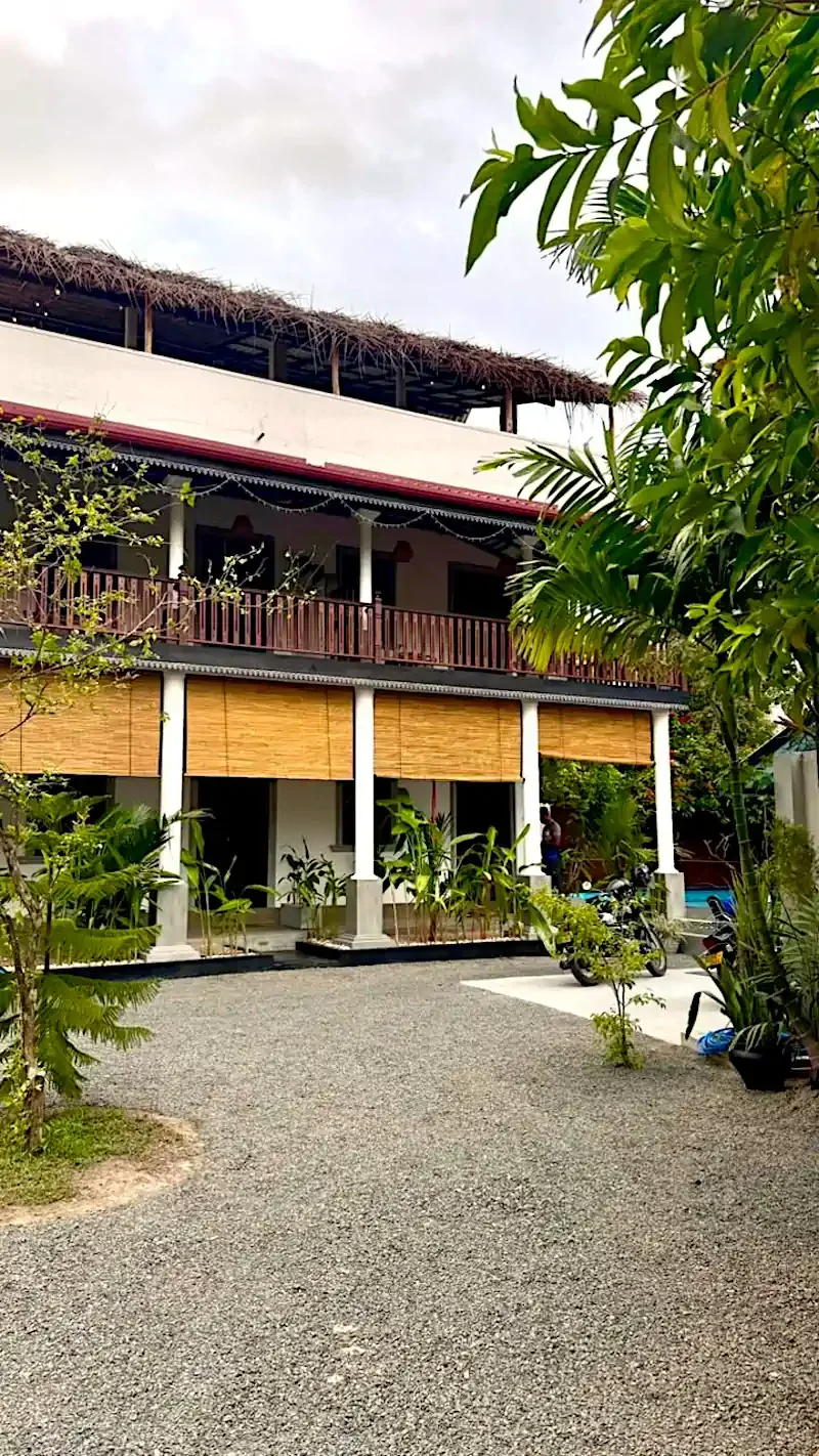 Villa Home Waves Kabalana exterior and tropical planting